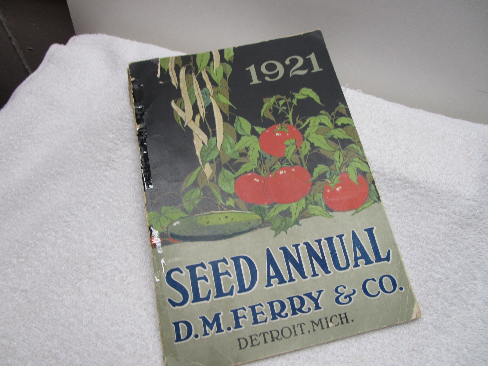 ANTIQUE 1921 D. M. FERRY ANNUAL SEED CATALOG ANTIQUE 1921 D. M. FERRY ANNUAL SEED CATALOG