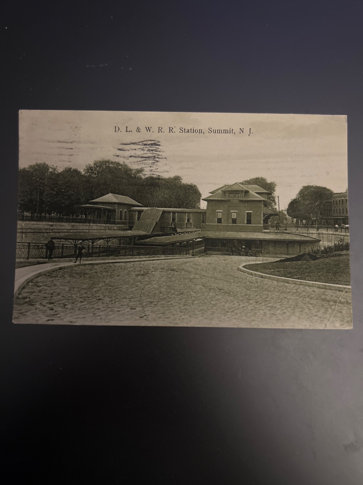 1911 d l & w r r station, summit New Jersey 1911 d l & w r r station, summit New Jersey