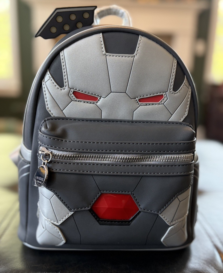 Loungefly Marvel Iron Man War Machine Light Up Mini Backpack NWT Loungefly Marvel Iron Man War Machine Light Up Mini Backpack NWT