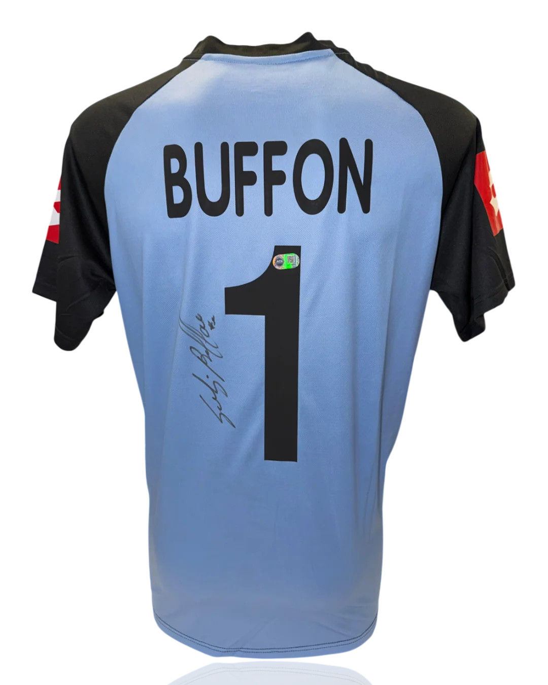 GIANLUIGI BUFFON SIGNED 2002/03 JUVENTUS GOALKEEPER SHIRT (ACG AG17643)