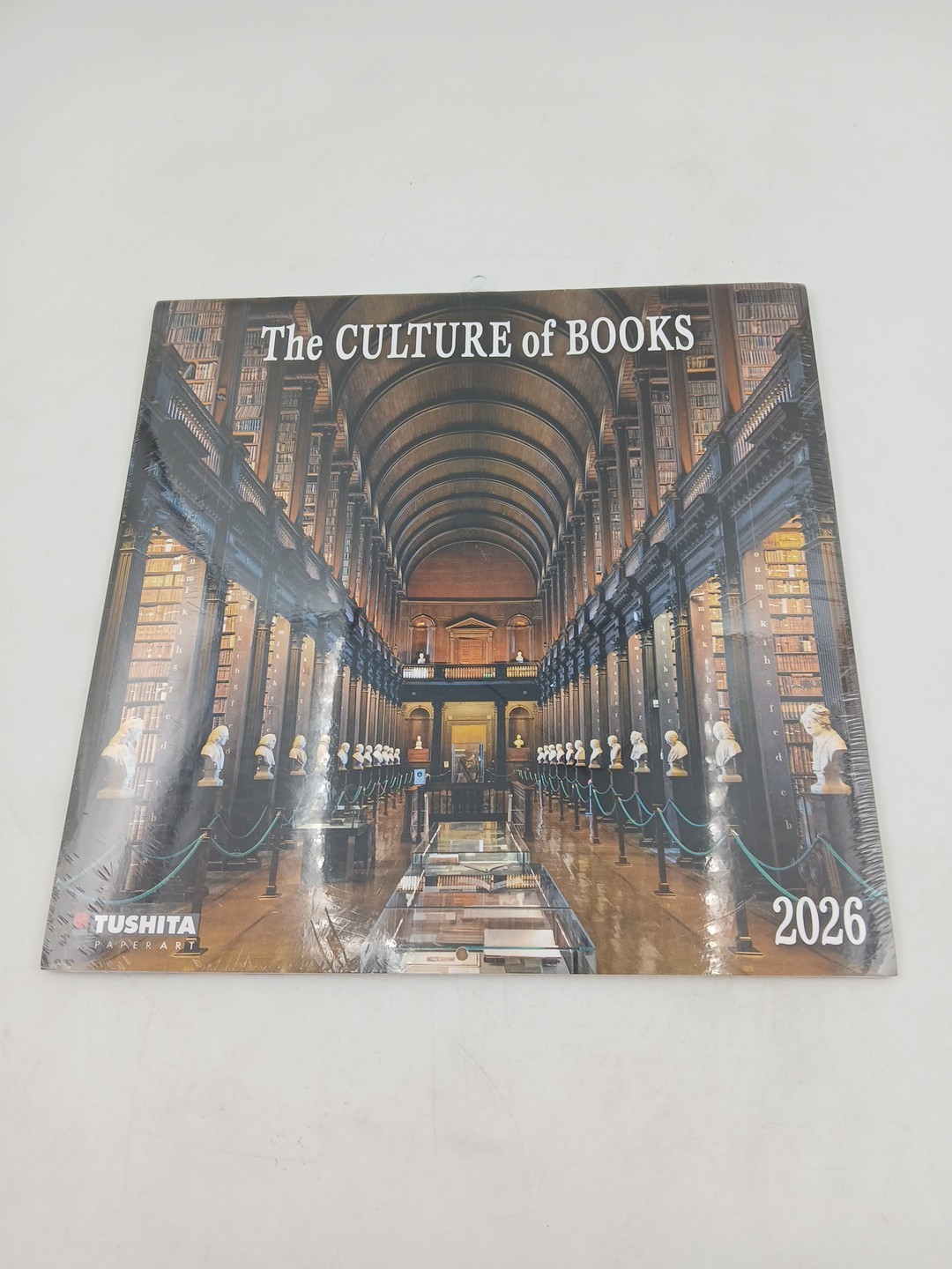 Culture Of Books 2026 Wall Calendar, 12 X 12'' 16 Month Tushita Publishing,
