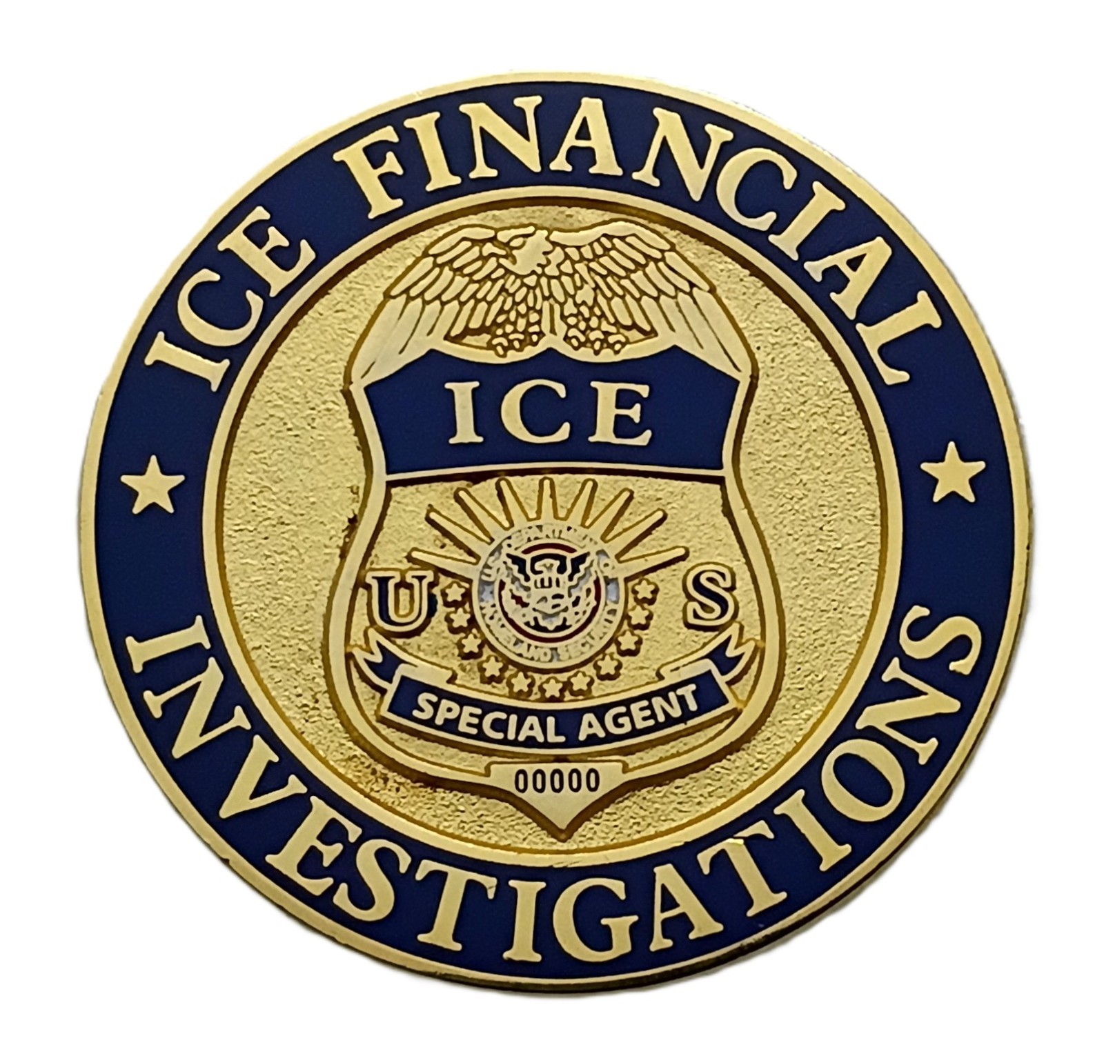 ICE Financial Investigations Challenge Coin ICE Financial Investigations Challenge Coin