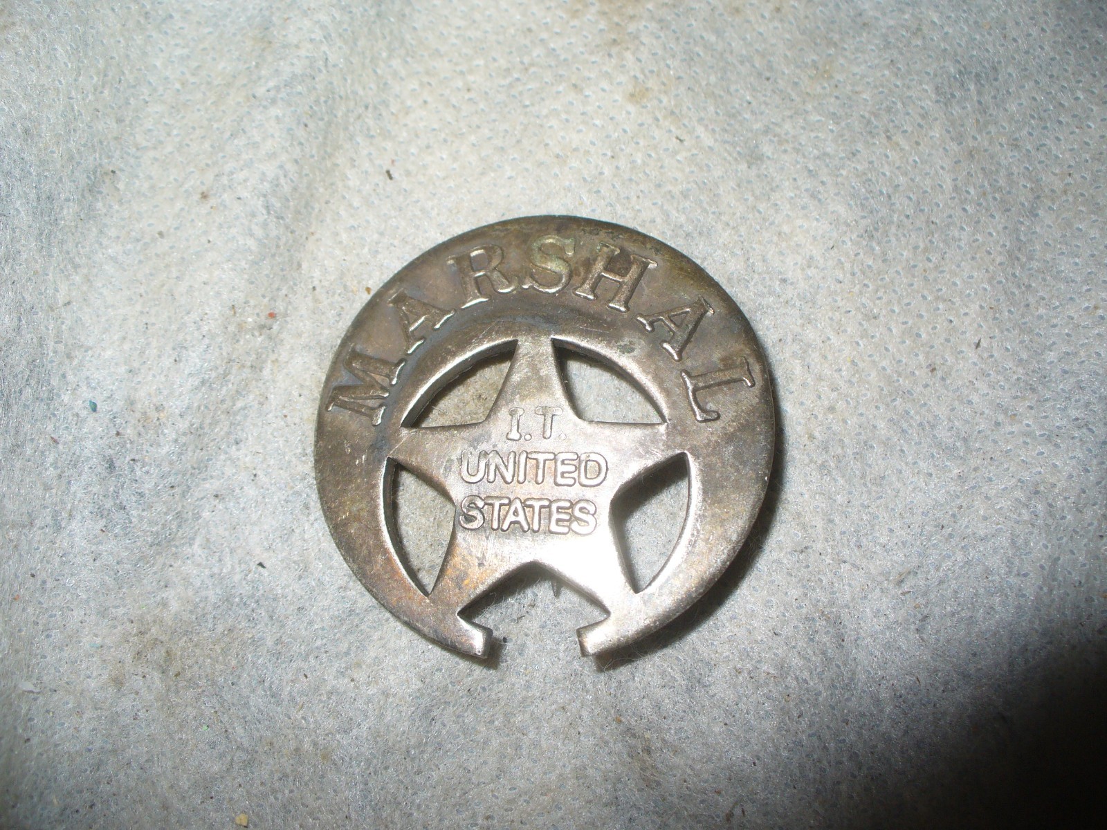 U.S. Marshal I.T. United States Metal Pin 1.75 U.S. Marshal I.T. United States Metal Pin 1.75
