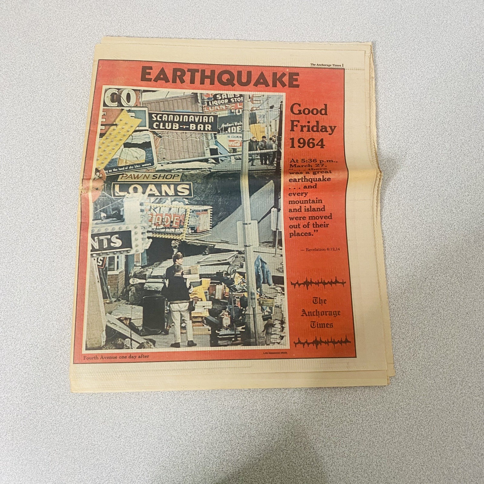 The Anchorage Daily Times Alaska Newspaper Special Edition RAILROAD 50 Bday 1973 The Anchorage Daily Times Alaska Newspaper Special Edition RAILROAD 50 Bday 1973