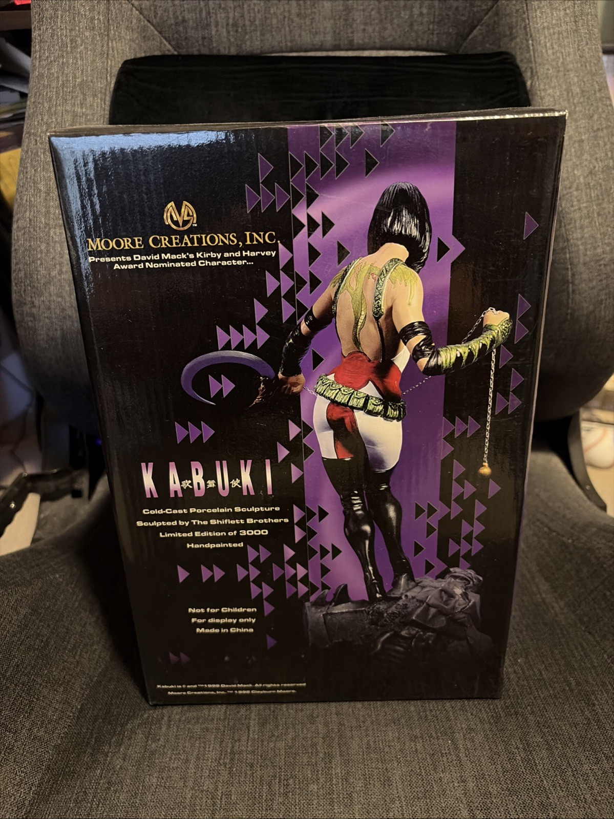 Moore Creations KABUKI Sculpture /3000 David Mack Shiflett Brothers 1998
