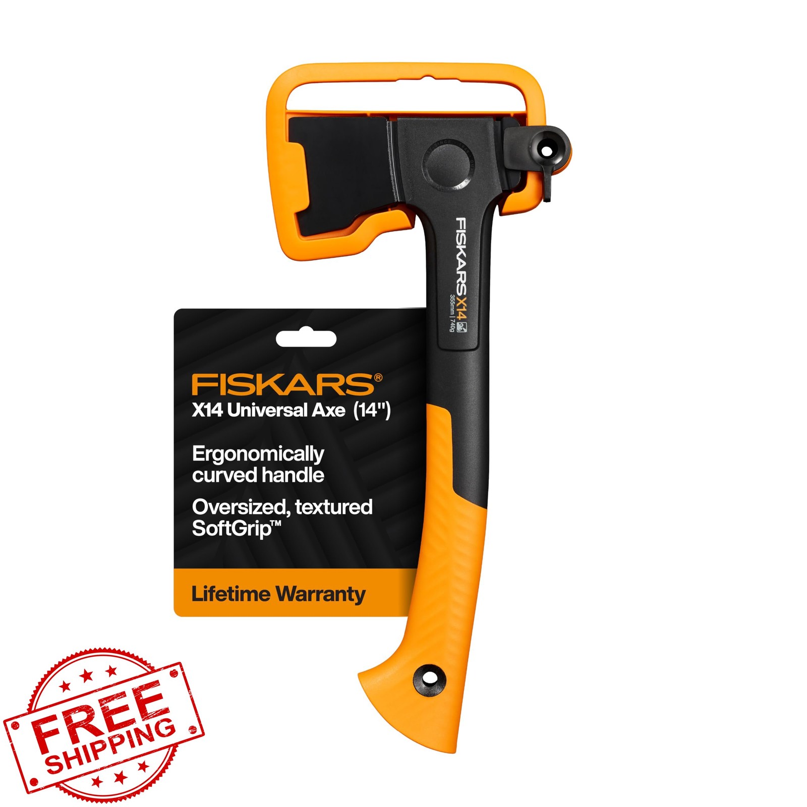 Fiskars X14 Universal Hatchet, 14 Fiskars X14 Universal Hatchet, 14