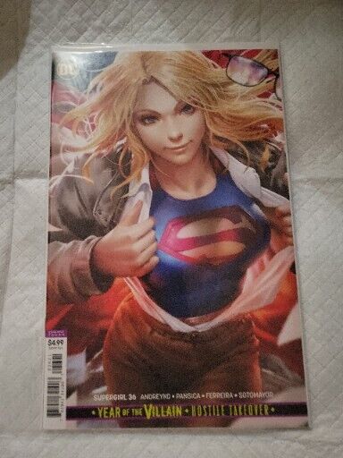 Supergirl 36 (Vol. 6) Comic Book Unread Derrick Chew Cover V015