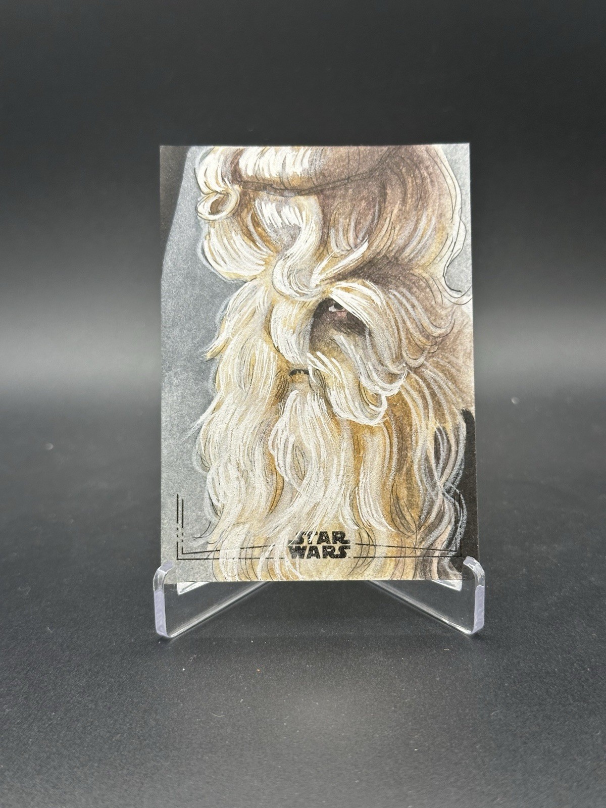 2025 Topps Chrome Star Wars Isiah Xavier Bradley Silver Foil Sketch 1/1 Oppo 2025 Topps Chrome Star Wars Isiah Xavier Bradley Silver Foil Sketch 1/1 Oppo
