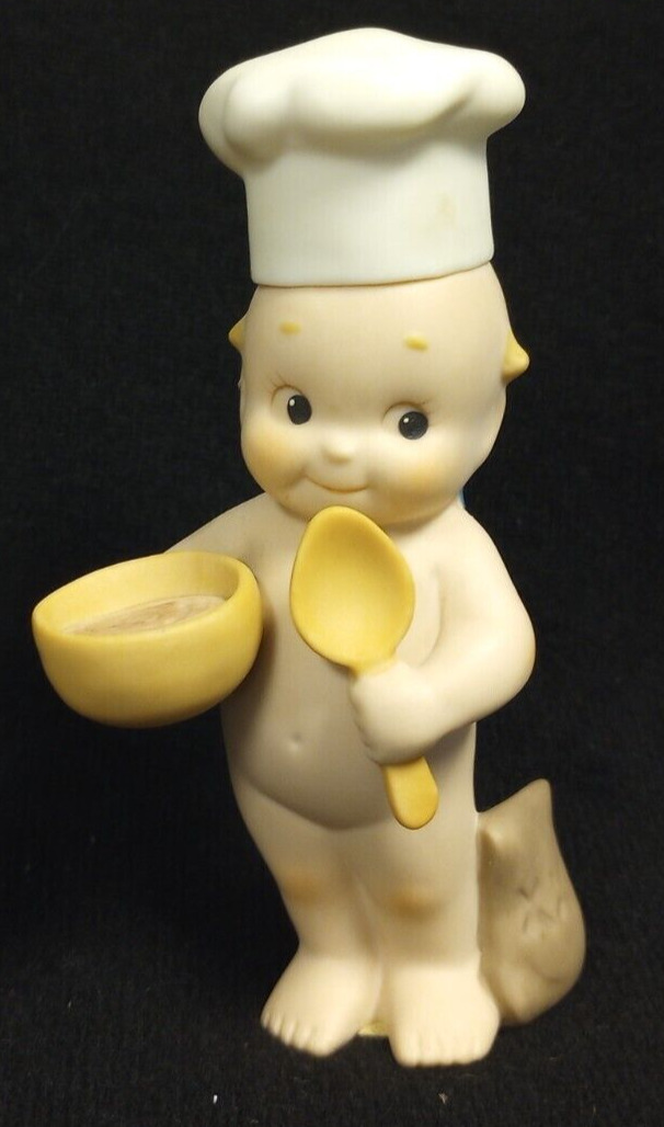 1992 Enesco Kewpie Collection Baker Figurine #530891 Jesco