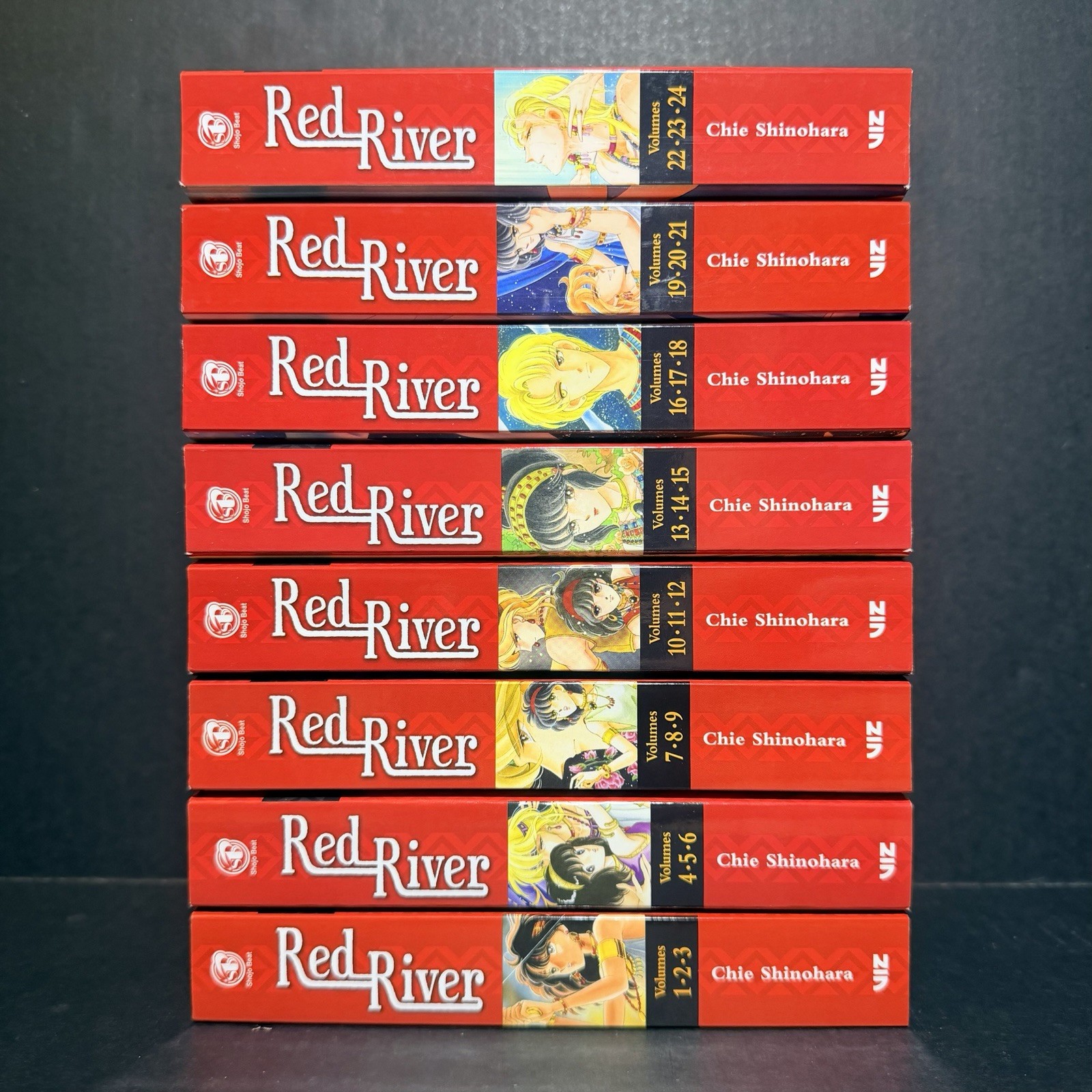 Red River Manga Omnibus Volumes 1-24 Brand New English Authentic Viz Media