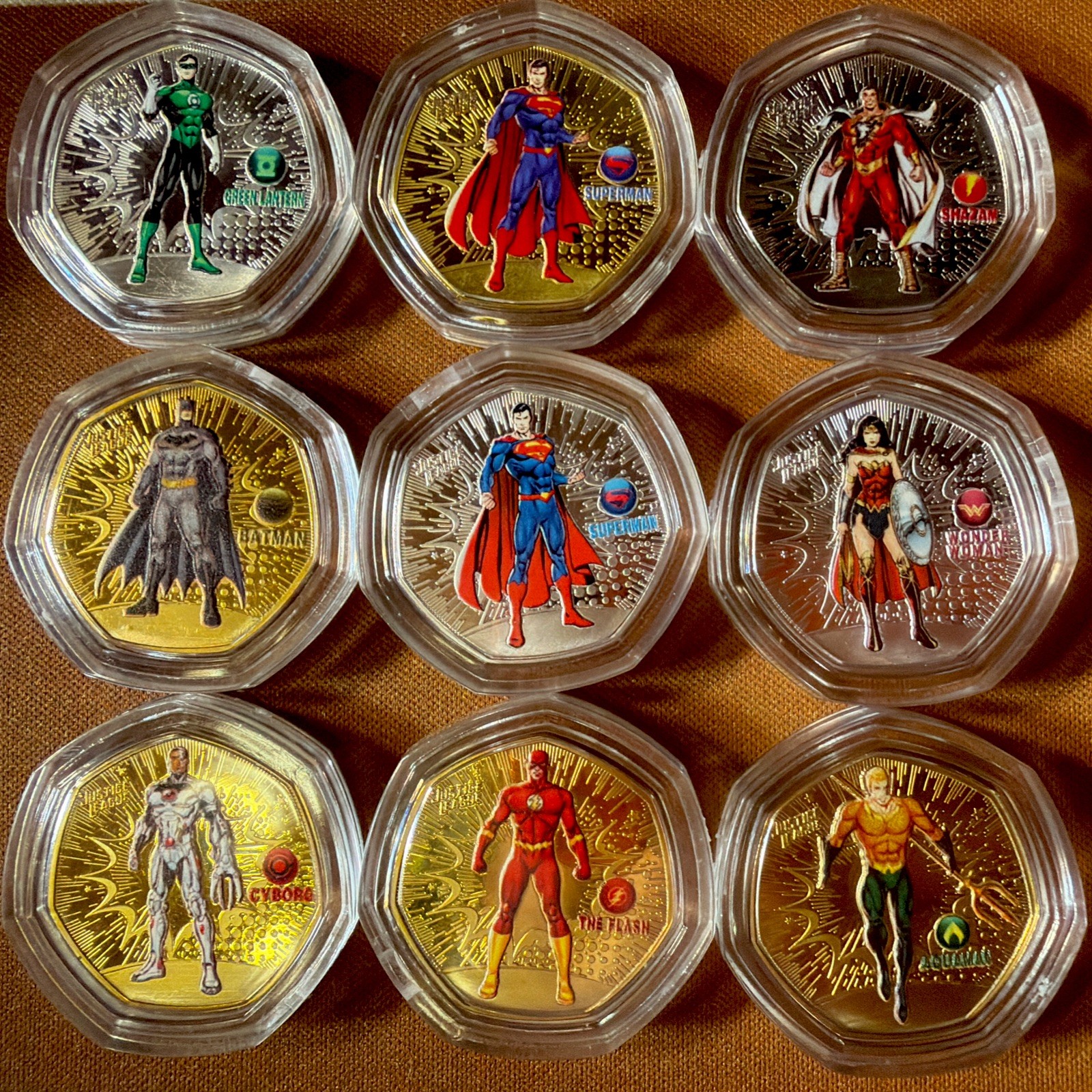 Rare DC Comics Justice League Coin Zach Snyder’s directors cut Superman Batman+ Rare DC Comics Justice League Coin Zach Snyder’s directors cut Superman Batman+