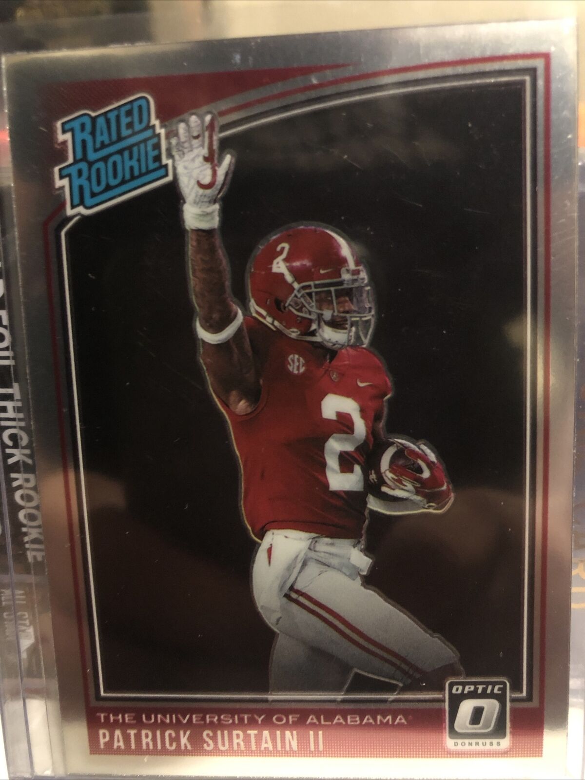 2021 Chronicles Donruss Optic Patrick Surtain II Rated Rookie #219
