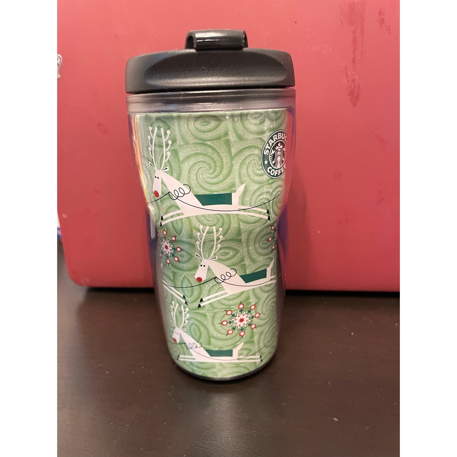 Vintage 2004/2005 Starbucks 8 oz holiday travel tumbler Vintage 2004/2005 Starbucks 8 oz holiday travel tumbler