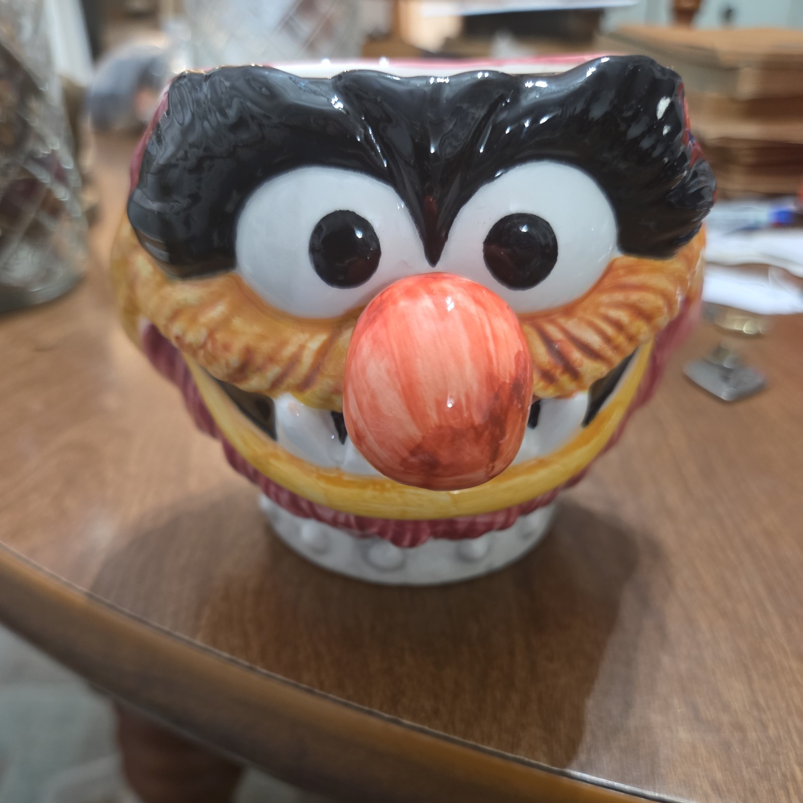 RARE Vintage 1970s Sigma Tastesetter ANIMAL Muppet Mug Jim Henson 3D Ceramic RARE Vintage 1970s Sigma Tastesetter ANIMAL Muppet Mug Jim Henson 3D Ceramic