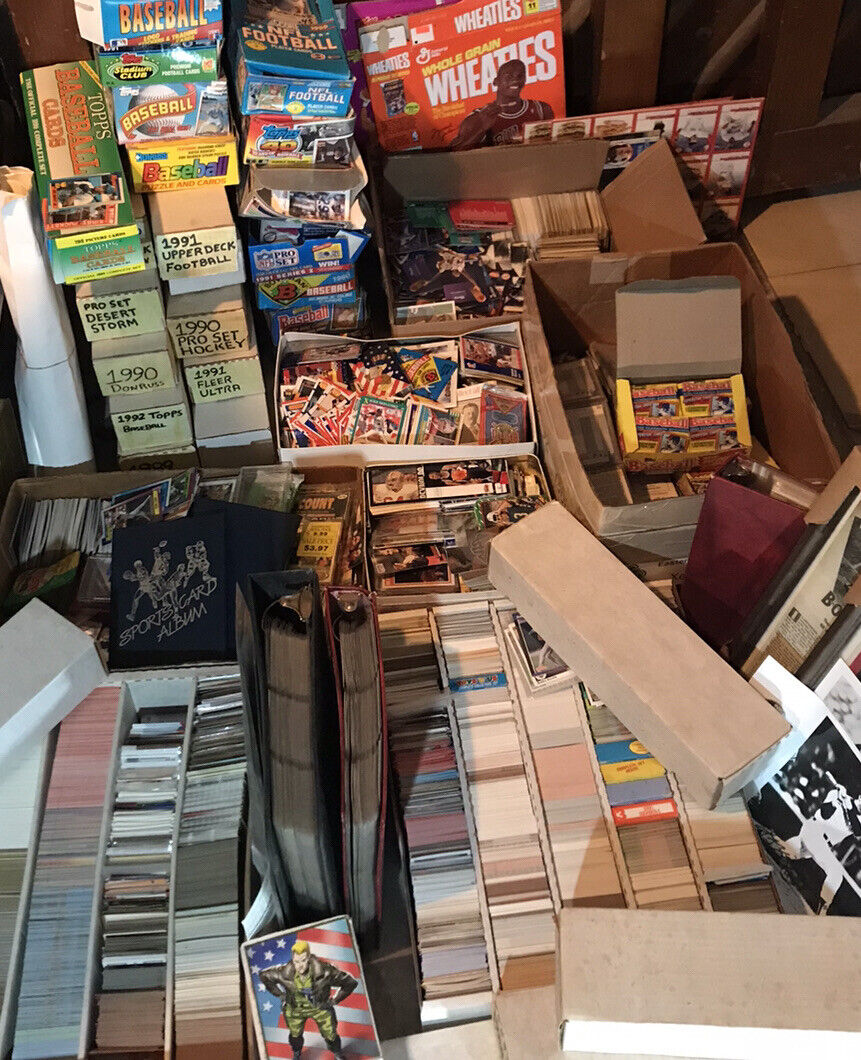 Huge Sports Card/Memorabilia Collection Entire Card Collection Card Lot 🔥🔥🔥