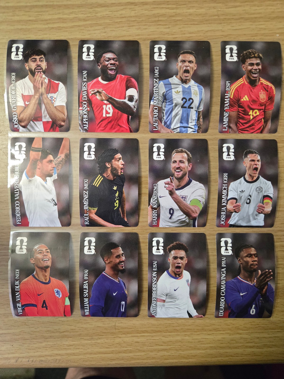 Panini Sticker World Cup World Cup 2026 Coca-Cola Sticker/ALL 12 NEW a. Original Foil Panini Sticker World Cup World Cup 2026 Coca-Cola Sticker/ALL 12 NEW a. Original Foil