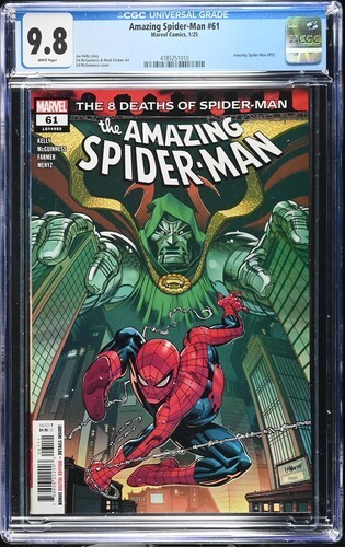 Amazing Spider-man #61 CGC 9.8 NM First Printing DOCTOR DOOM Key π SPIDER-DOOM Amazing Spider-man #61 CGC 9.8 NM First Printing DOCTOR DOOM Key π SPIDER-DOOM