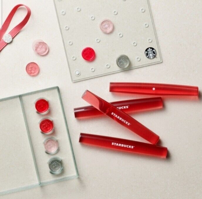 [STARBUCKS]  The Game Of YUT SET  (PINK) KOREA TRADITIONAL GAME /Limited Edition