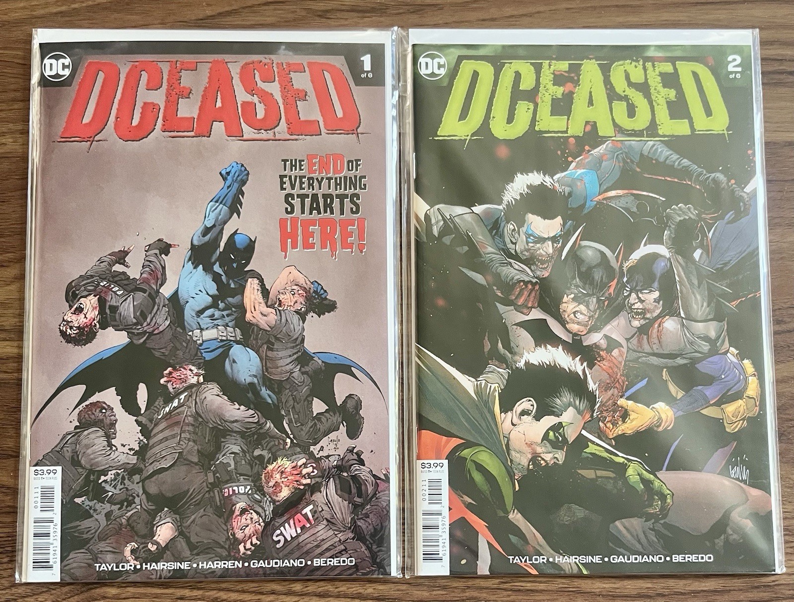 DCeased #1 & #2 (2019) DC Comics Near Mint DCeased #1 & #2 (2019) DC Comics Near Mint