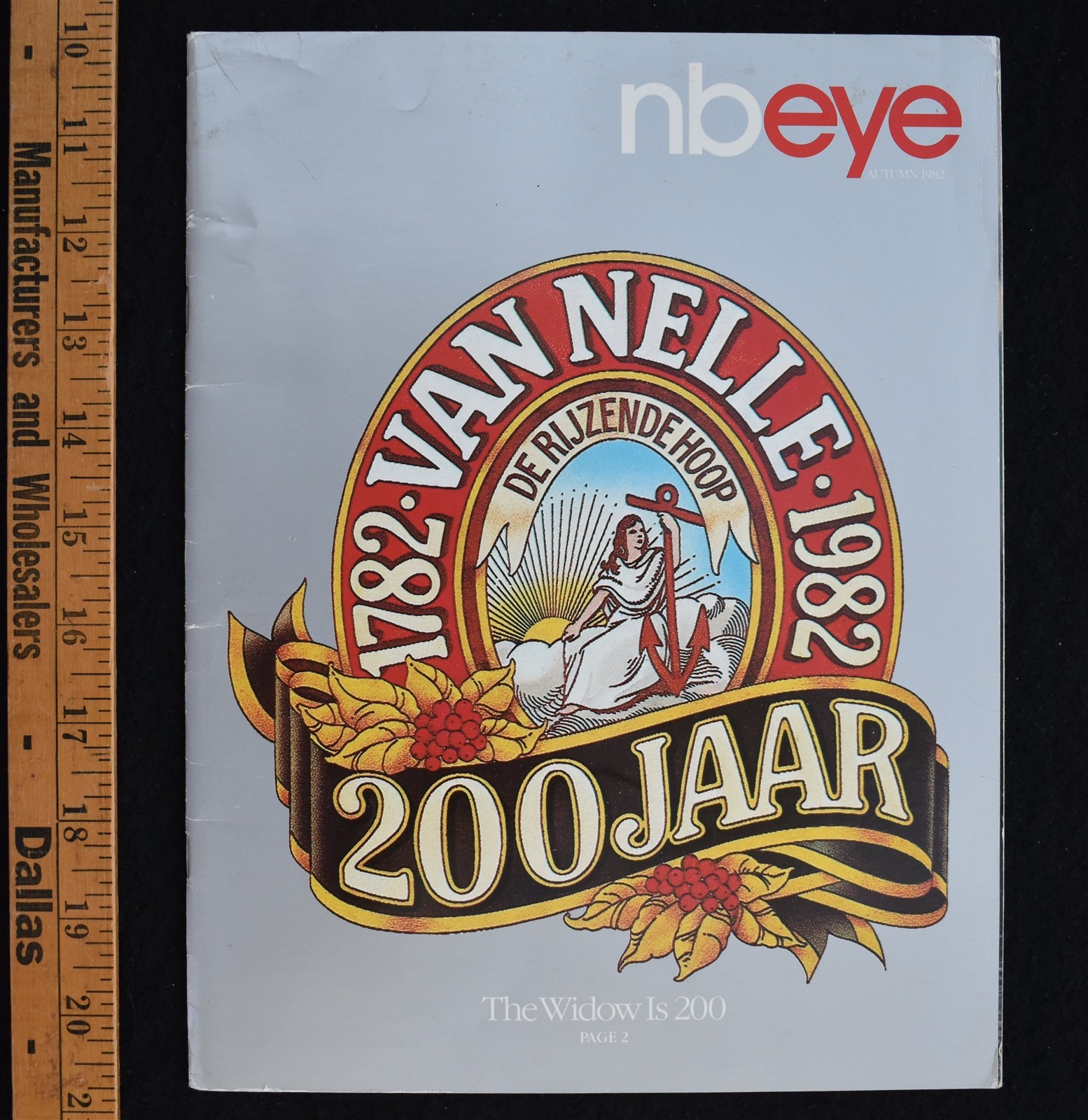 [ 1982 Nabisco - NB EYE Employee Magazine - Vintage Food History - Mr. Peanut ]