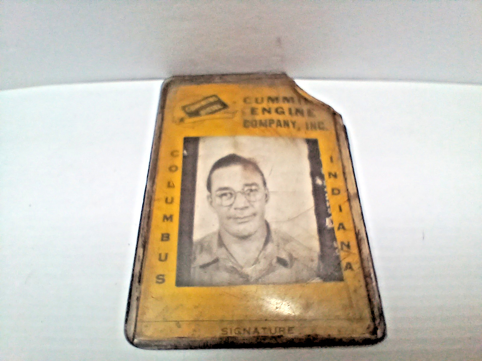 Vintage 1951 Cummins Engine Co. Employee Badge Factory Worker Columbus Indiana Vintage 1951 Cummins Engine Co. Employee Badge Factory Worker Columbus Indiana