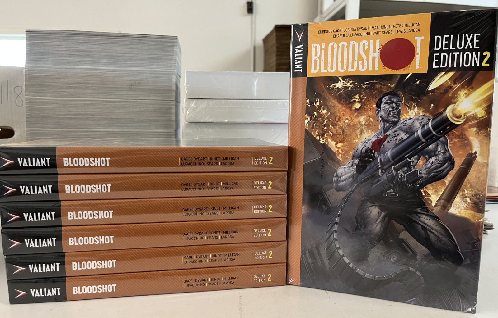 Bloodshot Deluxe Edition Volume 2 Valiant Hardcover RARE OOP Gage, Kindt - NEW Bloodshot Deluxe Edition Volume 2 Valiant Hardcover RARE OOP Gage, Kindt - NEW