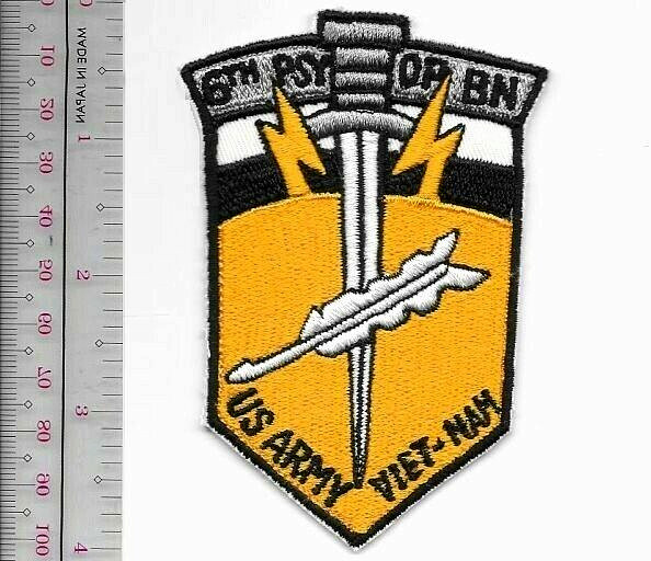 US Army Vietnam 6th Psychological Operations Battalion PSYOPS 1965 -NO TARIFF US Army Vietnam 6th Psychological Operations Battalion PSYOPS 1965 -NO TARIFF