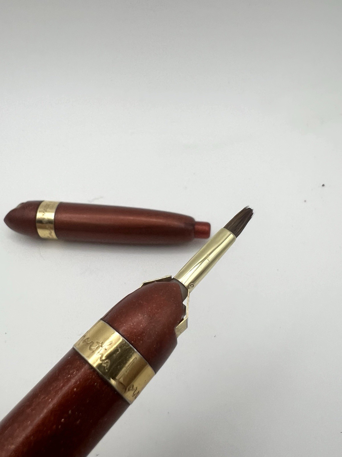 Vintage Martha Lorraine Retractable Lip Brush 1950s Made In japan