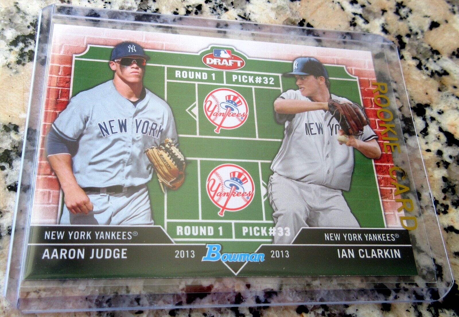 AARON JUDGE 2013 Bowman #1 Draft Pick Rookie Card RC New York Yankees HOT🔥🔥$$$