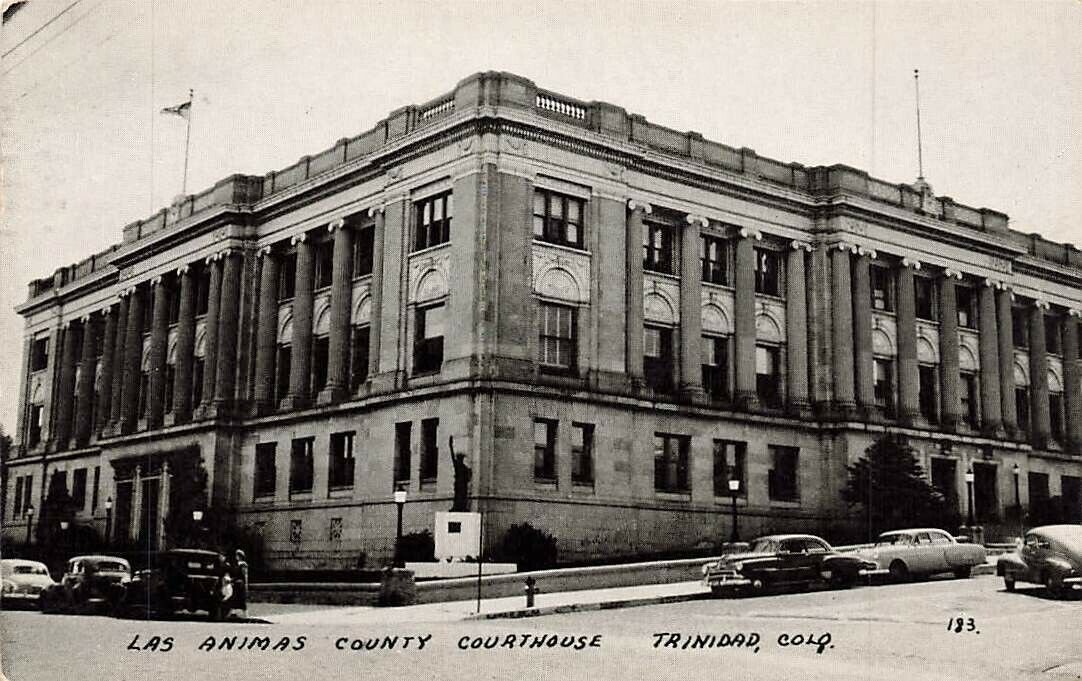 c1950 Los Animas County Court House Trinidad CO Colorado P384