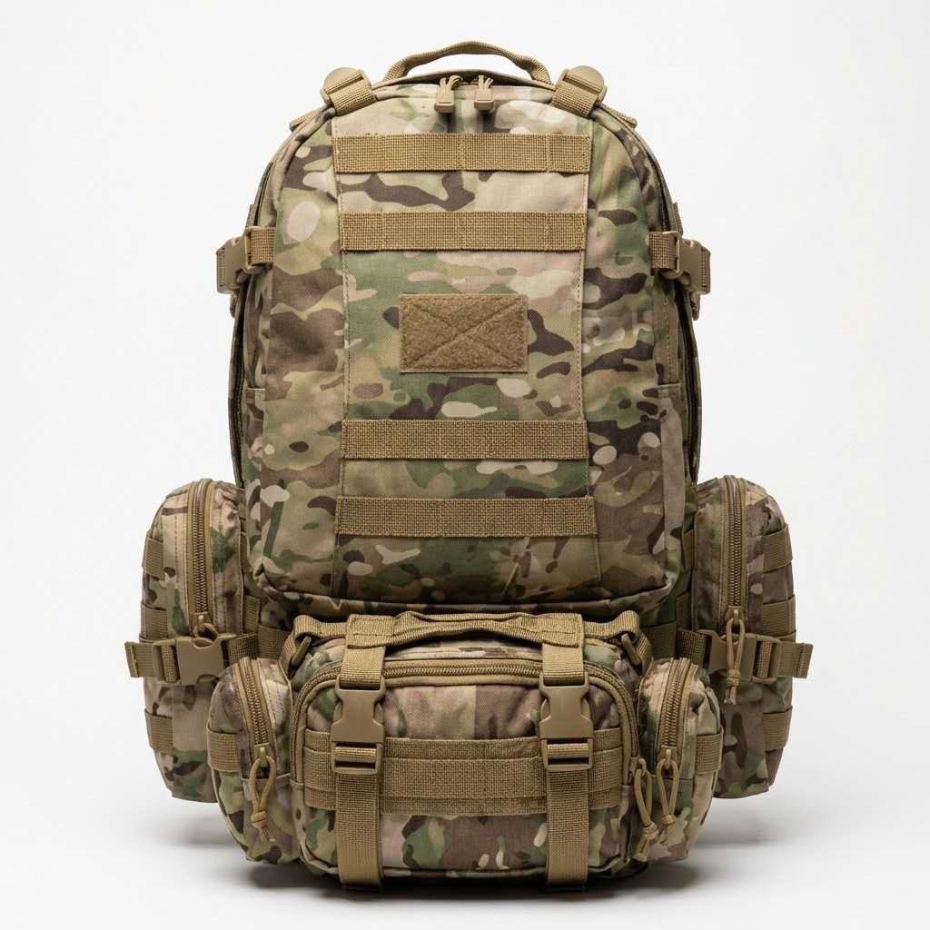 MT Military Rucksack Large Army Tactical Backpack Hydration Pack 50L