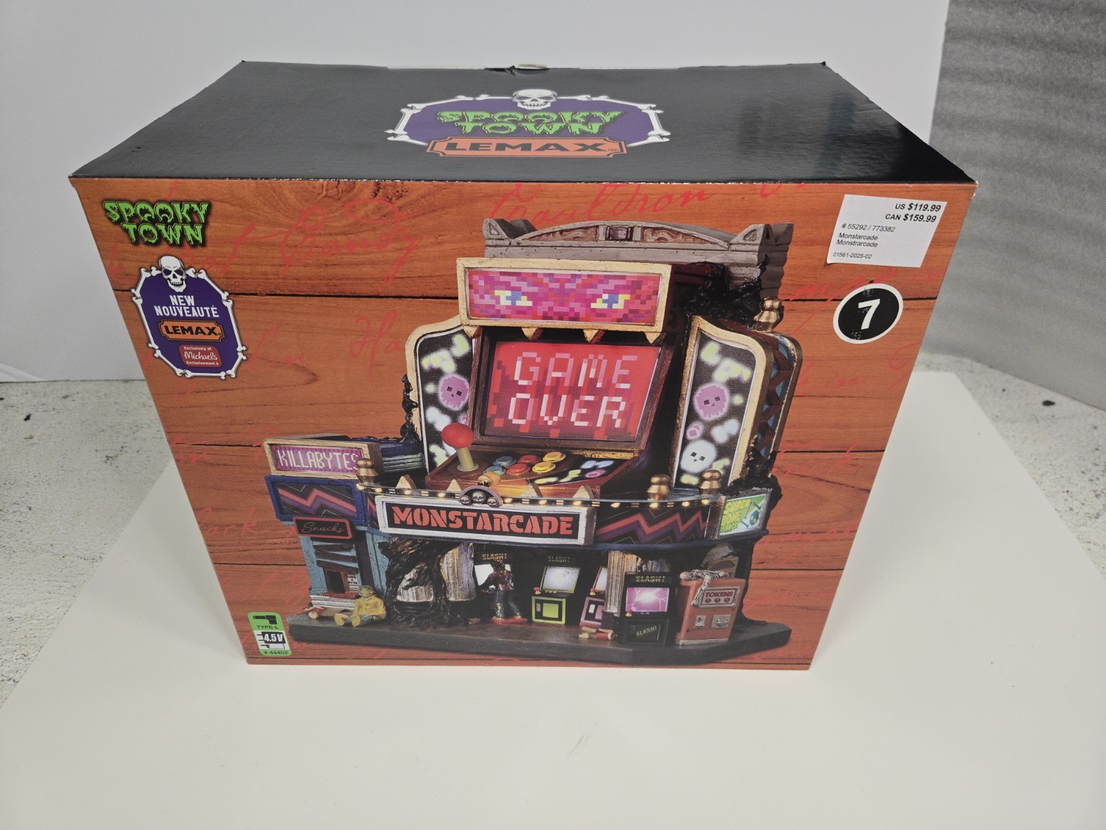 Lemax Spooky Town Monstarcade Halloween Retired READ DESCRIPTION