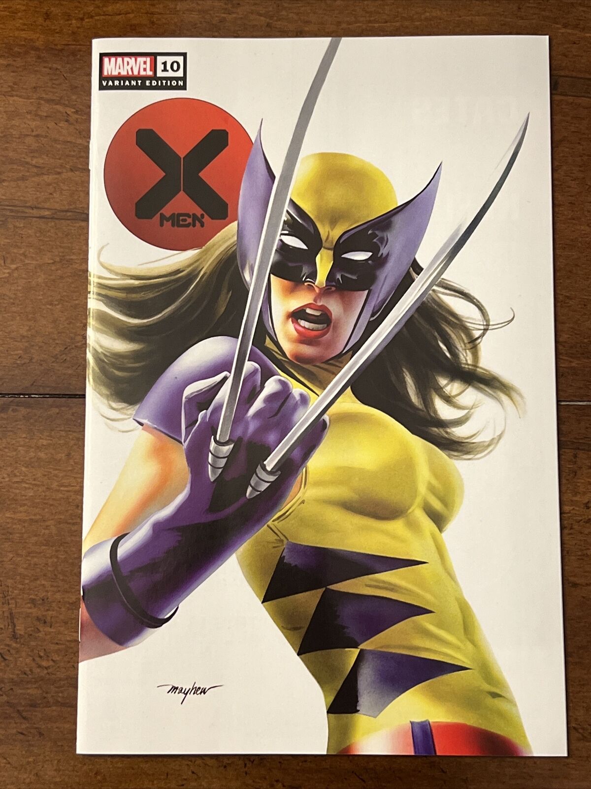 X-Men 10 Marvel 2020 Mike Mayhew Wolverine X-23 Homage Trade Variant