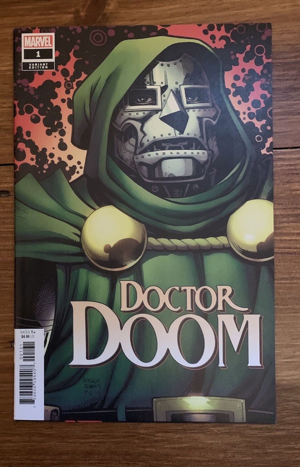 Doctor Doom #1 (2019) 1:50 Arthur Adams Variant Low Print HTF NM-/NM Doctor Doom #1 (2019) 1:50 Arthur Adams Variant Low Print HTF NM-/NM