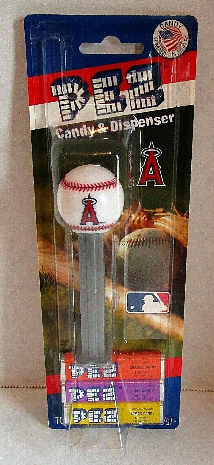 MLB Pez Dispenser LOS ANGELES ANGELS OF ANAHEIM  BASEBALL [Carded] Released 2011