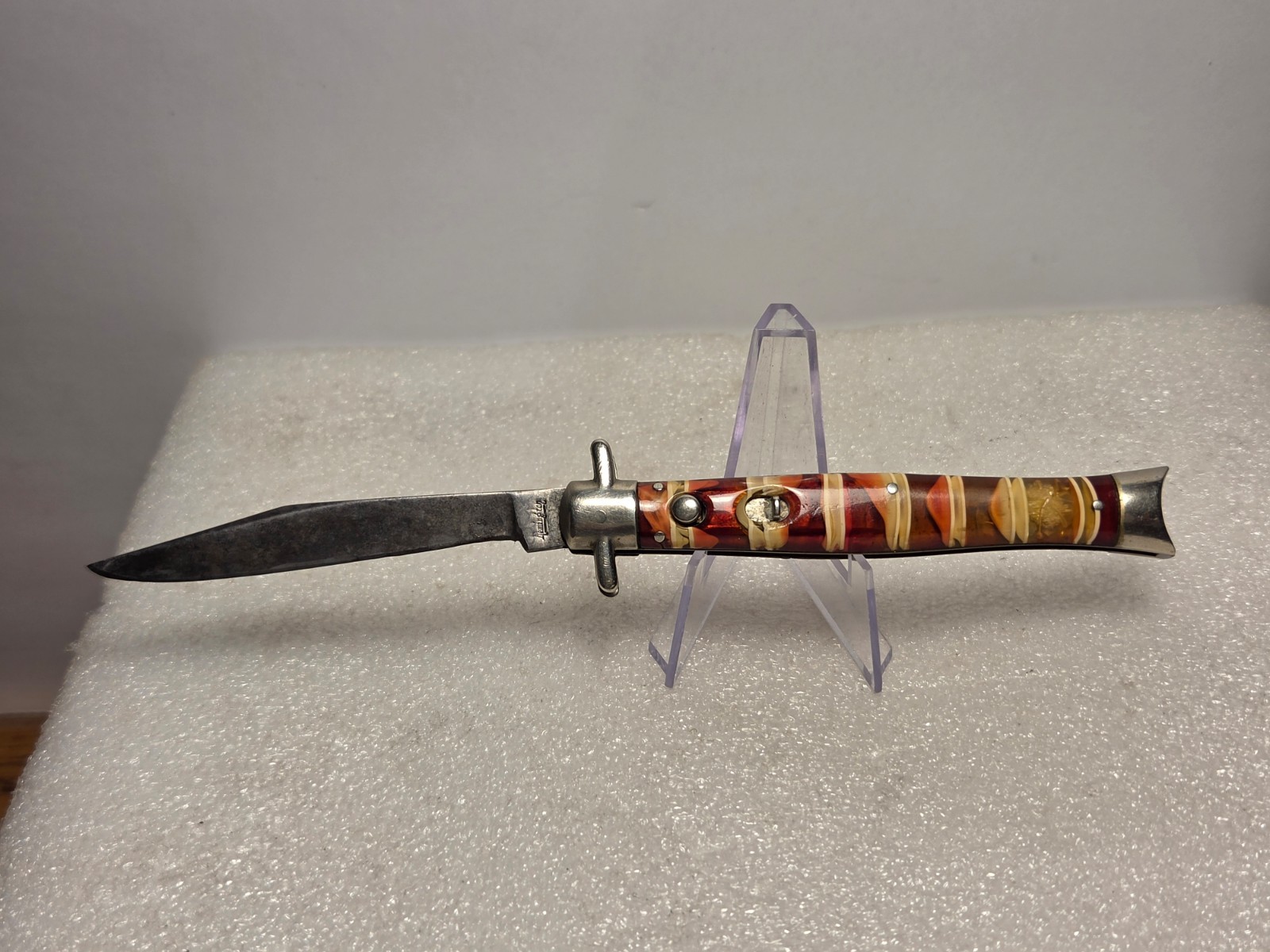 RARE Beautiful Vintage Remington R645 Folding Pocket Knife/ Stripped Fish
