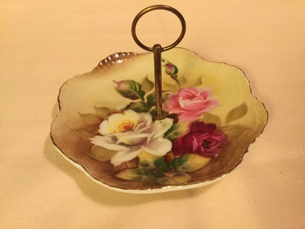 Leffon China Hand painted No 20131 Floral Plate Leffon China Hand painted No 20131 Floral Plate