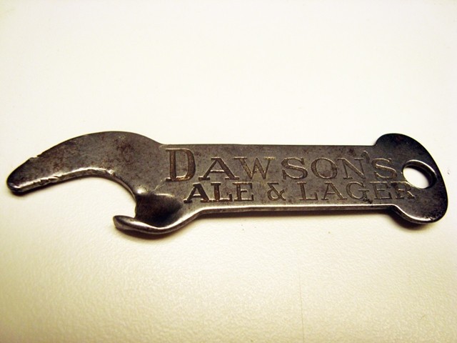 Circa 1910 Dawson Two Royal Beer Opener, Massachusetts Circa 1910 Dawson Two Royal Beer Opener, Massachusetts
