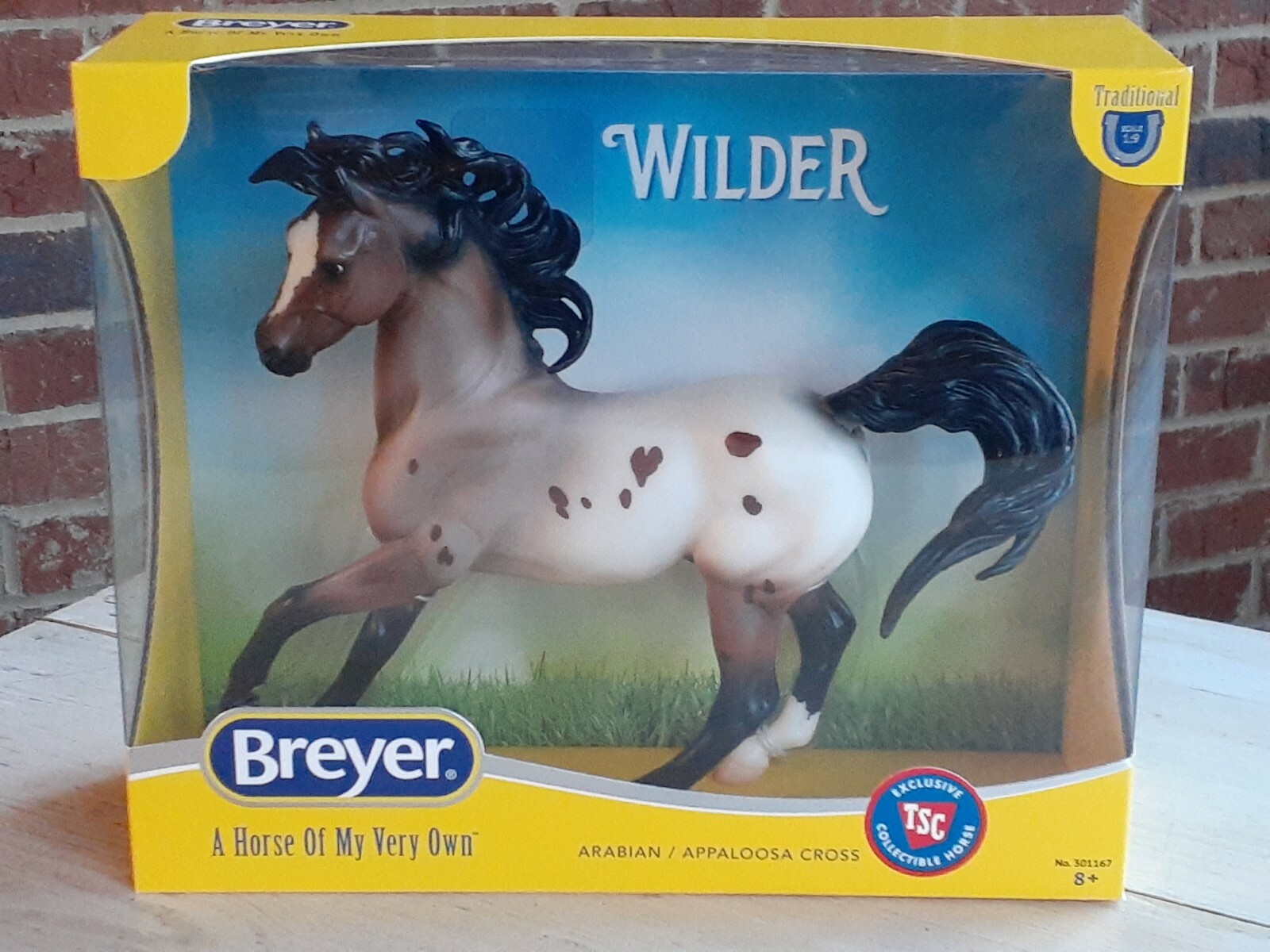 BREYER WILDER Arabian Appaloosa TSC Tractor Supply EXCLUSIVE Model HORSE NIB BREYER WILDER Arabian Appaloosa TSC Tractor Supply EXCLUSIVE Model HORSE NIB