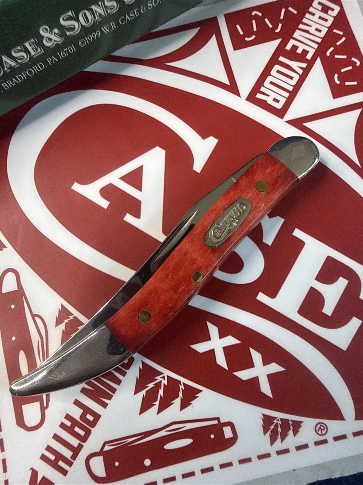 Case XX Toothpick Knife 2000 SFO Case 2000 Stamp 2000 Shield SUPER RARE Case XX Toothpick Knife 2000 SFO Case 2000 Stamp 2000 Shield SUPER RARE