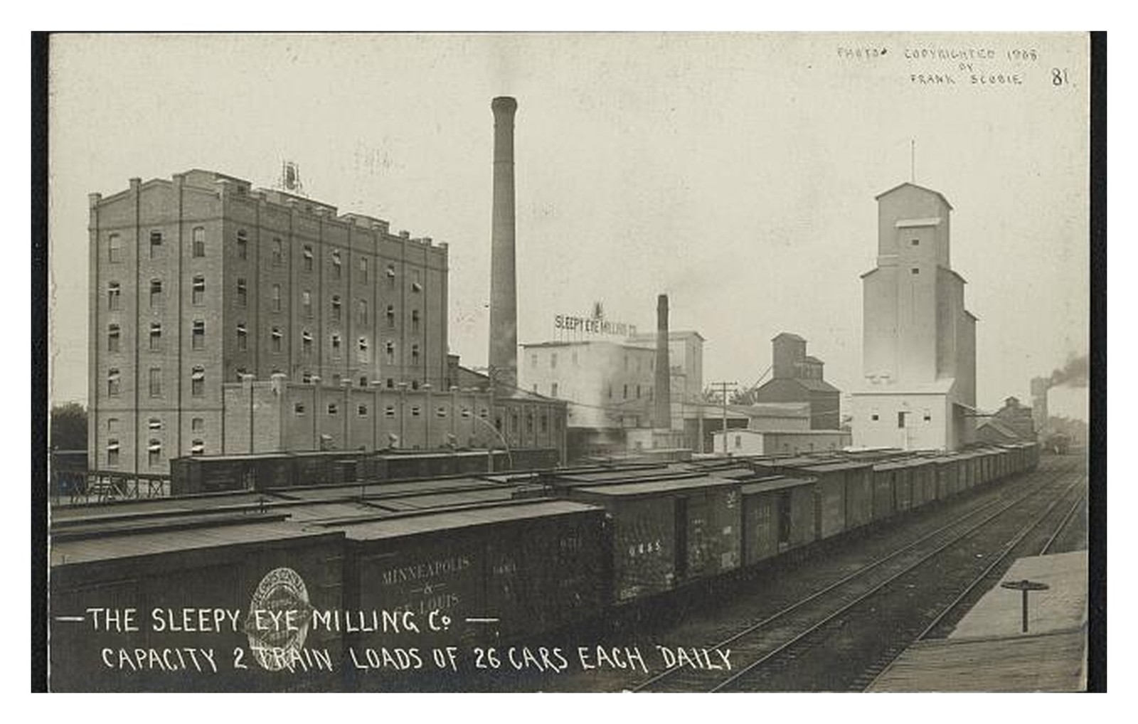 Sleepy Eye Minnesota Milling Co. Standard Postcard Sleepy Eye Minnesota Milling Co. Standard Postcard
