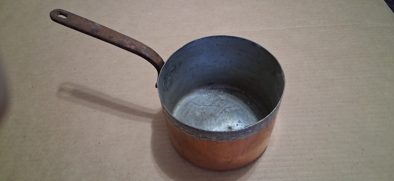 Antique Harrods Ltd London Copper Pot Stamped Bottom C Antique Harrods Ltd London Copper Pot Stamped Bottom C