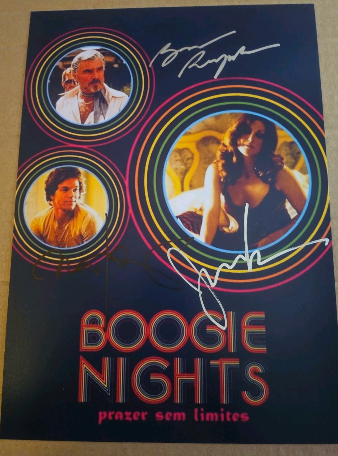 3  ORIGINAL AUTOGRAPHS W/ COA  8X12IN BOOGIE NIGHTS COOL PHOTO  SALE NOW 