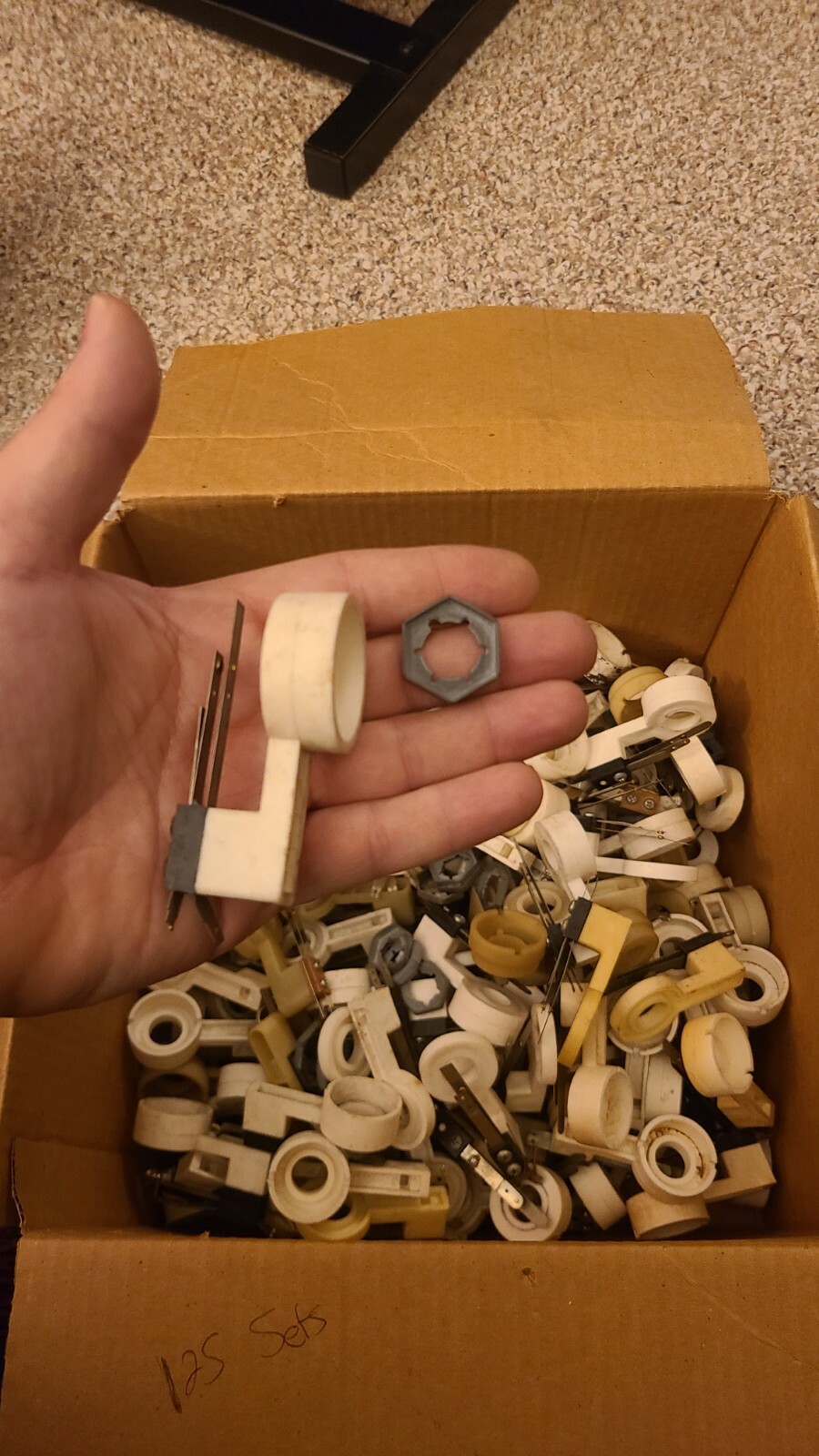 Leaf Switch Button Holder, Switch and Nut for Classic Arcade Games