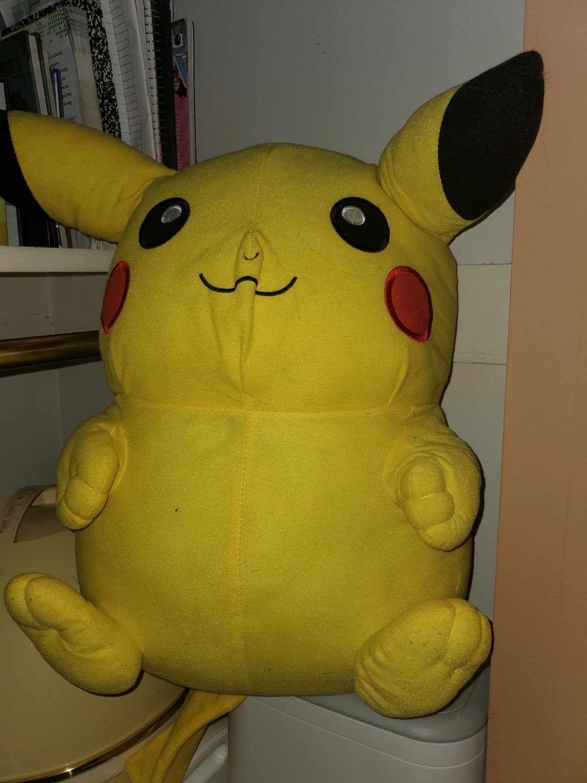 Pokemon Pikachu Jumbo Chubby and Large Collectible Plush Toy Factory Pokémon Pokemon Pikachu Jumbo Chubby and Large Collectible Plush Toy Factory Pokémon