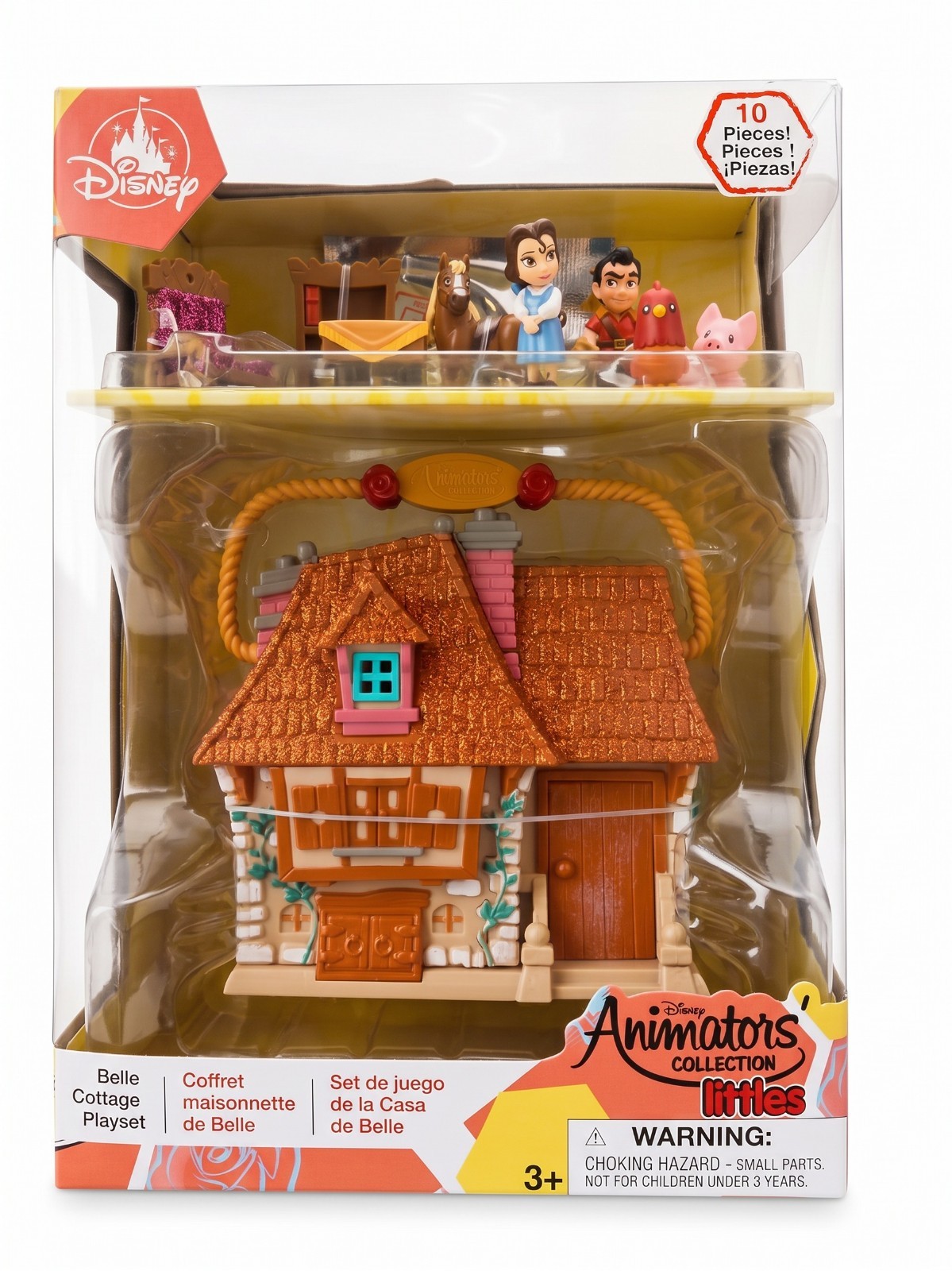 NEW Disney Littles Aurora Sleeping Beauty Cottage Play Set Animators\' Collection NEW Disney Littles Aurora Sleeping Beauty Cottage Play Set Animators\' Collection