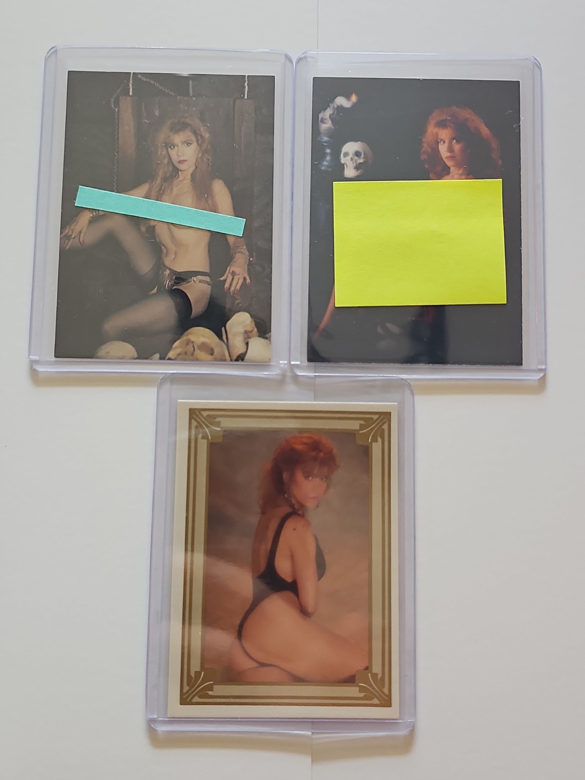 1990s DEBBIE DUTCH Scream Queens  AUTOGRAPH 3 Different Copies EROCTICA