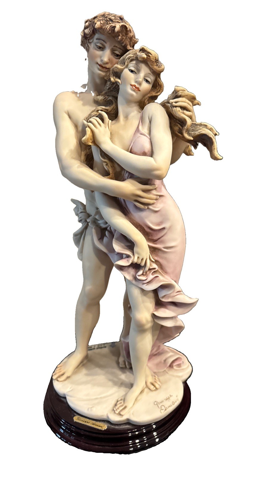 Giuseppe Armani “Lovers”figurine #191C, limited Edition Sculpture Made In Italy