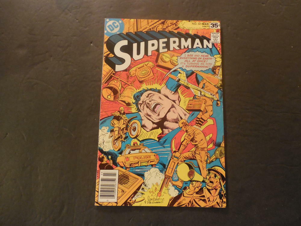 Superman #321 Mar 1978 Bronze Age DC Comics        ID:41053