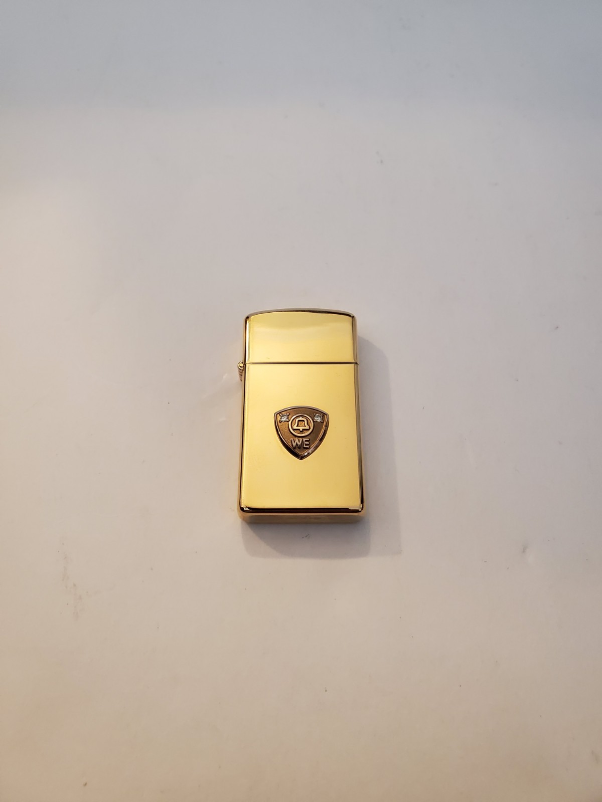 Rare Vintage VTG 10K Gold Filled Zippo Lighter - Western Electric Emblem VGC Rare Vintage VTG 10K Gold Filled Zippo Lighter - Western Electric Emblem VGC